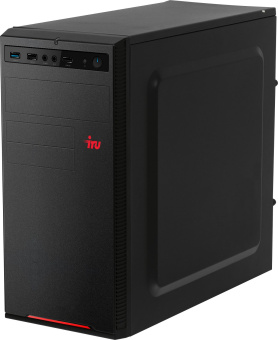 ПК IRU Game 520B5SE MT Ryzen 5 5600G (3.9) 8Gb SSD250Gb RX 6500XT 4Gb Windows 11 Home Single Language 64 GbitEth 500W черный - купить недорого с доставкой в интернет-магазине