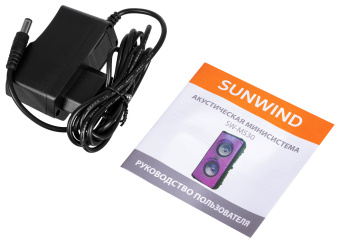 Минисистема SunWind SW-MS30 черный 60Вт FM USB BT SD/MMC - купить недорого с доставкой в интернет-магазине