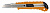 Нож канцелярский Silwerhof шир.лез.18мм фиксатор усиленный пластик ассорти блистер