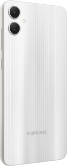 Смартфон Samsung SM-A055F Galaxy A05 128Gb 4Gb серебристый моноблок 3G 4G 2Sim 6.7" 720x1600 Android 13 50Mpix 802.11 a/b/g/n/ac GPS GSM900/1800 GSM1900 TouchSc microSD max1024Gb - купить недорого с доставкой в интернет-магазине