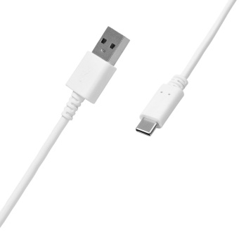 Кабель SunWind USB (m)-USB Type-C (m) 1.5м белый блистер - купить недорого с доставкой в интернет-магазине
