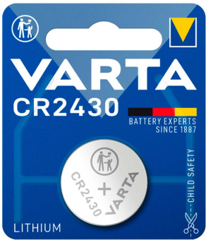 Батарея Varta Electronics Lithium CR2430 (1шт) блистер - купить недорого с доставкой в интернет-магазине