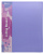 Папка на 2-х кольцах Бюрократ Pastel PAST0812/2RVIO A4 пластик 0.5мм кор.27мм торц.карм с бум. встав фиолетовый