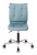 Кресло Бюрократ CH-330M серо-голубой Lincoln 212 эко.кожа крестов. металл хром - купить недорого с доставкой в интернет-магазине