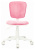 Кресло детское Бюрократ CH-W204NX розовый Velvet 36 крестов. пластик белый пластик белый - купить недорого с доставкой в интернет-магазине