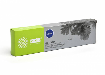 Картридж матричный Cactus CS-LQ630 черный для Epson LQ-630K/635K/730K - купить недорого с доставкой в интернет-магазине