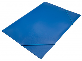 Папка на резинке Buro -PRB04BLUE A4 пластик кор.15мм 0.5мм синий - купить недорого с доставкой в интернет-магазине