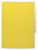 Папка-уголок Бюрократ -E356YEL 3 уровн. A4 пластик 0.15мм желтый - купить недорого с доставкой в интернет-магазине