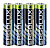 Батарея Ergolux Alkaline LR03 SR4 AAA 1150mAh (4шт) спайка