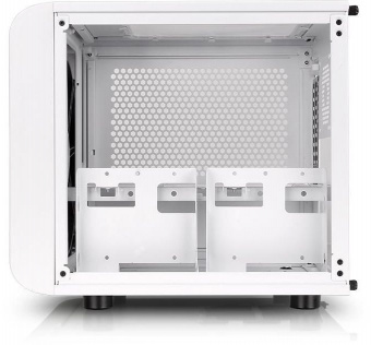 Корпус Thermaltake Core V1 Snow белый без БП miniITX 1x200mm 2xUSB3.0 audio bott PSU - купить недорого с доставкой в интернет-магазине