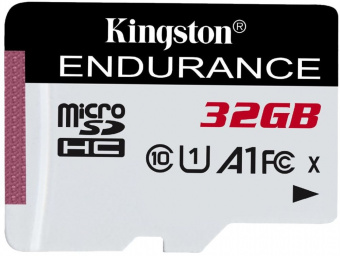 Флеш карта microSDHC 32Gb Class10 Kingston SDCE/32GB High Endurance w/o adapter - купить недорого с доставкой в интернет-магазине