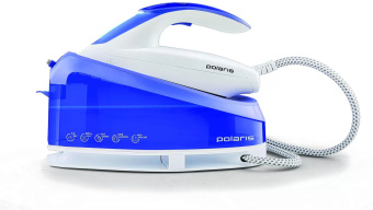 Парогенератор Polaris PSS 4550K 2400Вт синий/белый - купить недорого с доставкой в интернет-магазине
