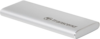 Накопитель SSD Transcend USB-C 500GB TS500GESD260C серебристый - купить недорого с доставкой в интернет-магазине