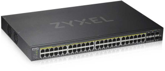 Коммутатор Zyxel NebulaFlex GS192048HPV2-EU0101F 44x1Гбит/с 2SFP 48PoE+ 375W управляемый - купить недорого с доставкой в интернет-магазине
