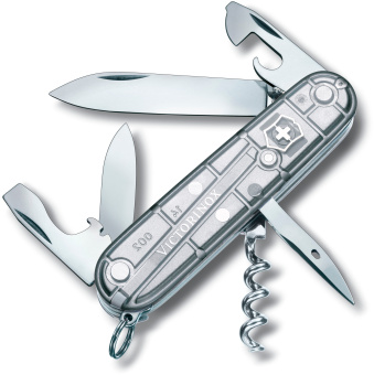 Нож перочинный Victorinox Spartan SilverTech (1.3603.T7) 91мм 12функц. серебристый - купить недорого с доставкой в интернет-магазине