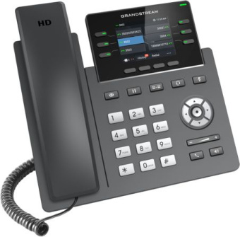 Телефон IP Grandstream GRP-2613 черный - купить недорого с доставкой в интернет-магазине