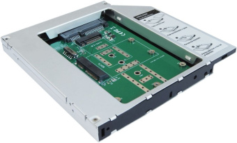 Сменный бокс для HDD/SSD AgeStar SMNF2S SATA SATA металл серебристый 2.5" - купить недорого с доставкой в интернет-магазине