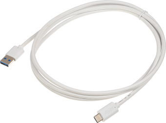 Кабель Buro BHP USB-TPC-1.8W USB (m)-USB Type-C (m) 1.8м белый - купить недорого с доставкой в интернет-магазине