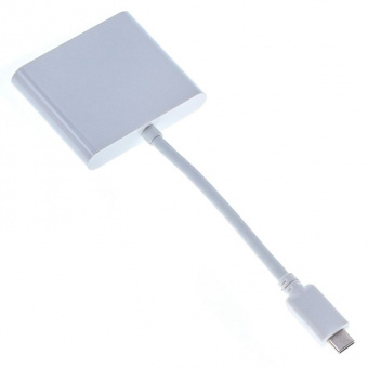 Переходник Buro BHP RET TPC-HDM USB Type-C (m) HDMI (f) USB 3.0 A(f) USB Type-C (f) белый - купить недорого с доставкой в интернет-магазине