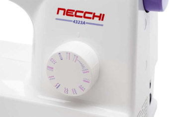 Швейная машина Necchi 4323 А белый - купить недорого с доставкой в интернет-магазине