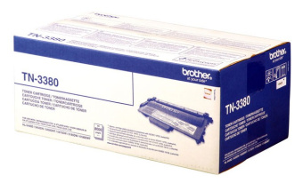 Картридж лазерный Brother TN3380 черный (8000стр.) для Brother DCP8110/8250/HL5450/5470/MFC8520/8950 - купить недорого с доставкой в интернет-магазине