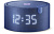 Умная колонка Yandex Станция Мини с часами Алиса синий 10W 1.0 BT 10м (YNDX-00020B)