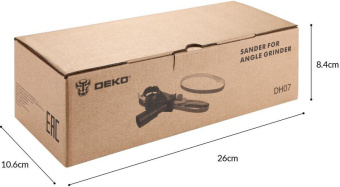 Насадка для углошлифовальных машин Deko DH07 (065-0753) - купить недорого с доставкой в интернет-магазине