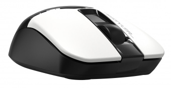 Мышь A4Tech Fstyler FG12 Panda белый/черный оптическая (1200dpi) беспроводная USB (3but) - купить недорого с доставкой в интернет-магазине