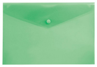 Конверт на кнопке Бюрократ -PK803TGRN A4 пластик 0.15мм зеленый - купить недорого с доставкой в интернет-магазине