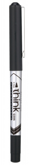 Ручка роллер Deli Think (EQ20520) серый d=0.7мм черн. черн. стреловидный пиш. наконечник линия 0.55мм - купить недорого с доставкой в интернет-магазине