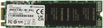 Накопитель SSD Transcend SATA III 1TB TS1TMTS825S 825S M.2 2280 0.3 DWPD - купить недорого с доставкой в интернет-магазине
