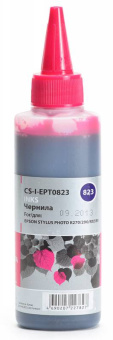 Чернила Cactus CS-I-EPT0823 пурпурный 100мл для Epson StPh R270/290/RX590 - купить недорого с доставкой в интернет-магазине