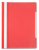 Папка-скоросшиватель Бюрократ -PS20RED A4 прозрач.верх.лист пластик красный 0.12/0.16 - купить недорого с доставкой в интернет-магазине