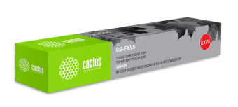 Картридж лазерный Cactus CS-EXV5 C-EXV5 черный (7850стр.) для Canon IR 1600/1605/1610/1630/1670/2000/2010 - купить недорого с доставкой в интернет-магазине