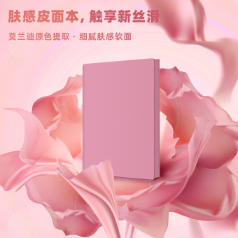 Блокнот Deli 22290PINK 210х143мм искусст. кожа 112л розовый - купить недорого с доставкой в интернет-магазине