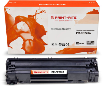 Картридж лазерный Print-Rite TFH898BPU1J1 PR-CE278A CE278A черный (2100стр.) для HP LJ P1566/P1606w - купить недорого с доставкой в интернет-магазине
