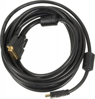 Кабель Ningbo DVI-D (m) HDMI (m) 5м феррит.кольца - купить недорого с доставкой в интернет-магазине