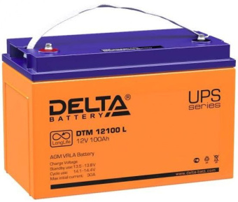 Батарея для ИБП Delta DTM 12100 L 12В 100Ач - купить недорого с доставкой в интернет-магазине
