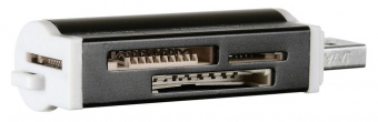 Устройство чтения карт памяти USB2.0 Buro BU-CR-3101 черный - купить недорого с доставкой в интернет-магазине