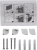 Доска магнитно-маркерная Silwerhof белый 90x120см алюминиевая рама лоток для аксессуаров - купить недорого с доставкой в интернет-магазине