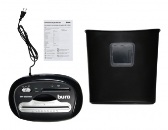 Шредер Buro Office BU-S1204D (секр.P-4) фрагменты 12лист. 21лтр. пл.карты CD - купить недорого с доставкой в интернет-магазине