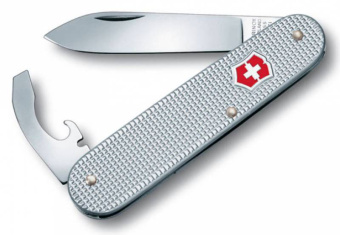 Нож перочинный Victorinox Alox Bantam (0.2300.26) 84мм 5функц. серебристый карт.коробка - купить недорого с доставкой в интернет-магазине