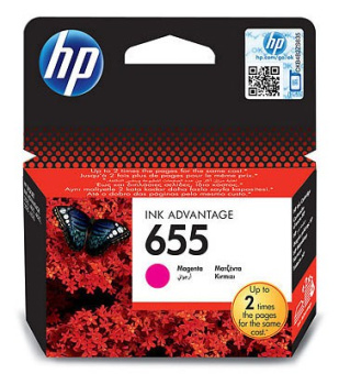 Картридж струйный HP 655 CZ111AE пурпурный (600стр.) для HP DJ IA 3525/4615/4625/5525/6525 - купить недорого с доставкой в интернет-магазине