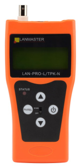 Тестер кабельный Lanmaster LAN-PRO-L/TPK-N (упак:1шт) оранжевый - купить недорого с доставкой в интернет-магазине