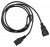 Кабель-удлинитель Buro IEC C13 IEC C14 1.8м (AN23-1008) черный - купить недорого с доставкой в интернет-магазине
