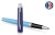 Ручка роллер Waterman Hemisphere Colour Blocking (2179926) Blue CT F черн. черн. подар.кор. - купить недорого с доставкой в интернет-магазине