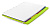 Тетрадь Filofax CLASSIC BRIGHT 115013 A5 PU 56л линейка съемные листы спираль двойная салатовый