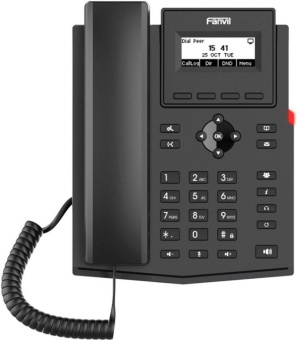 Телефон IP Fanvil X301G черный (упак.:10шт) - купить недорого с доставкой в интернет-магазине