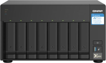 Сетевое хранилище NAS Qnap TS-832PX-4G 8-bay настольный Cortex-A57 AL-324 - купить недорого с доставкой в интернет-магазине