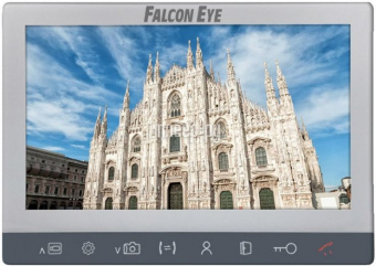 Видеодомофон Falcon Eye Milano Plus HD белый - купить недорого с доставкой в интернет-магазине